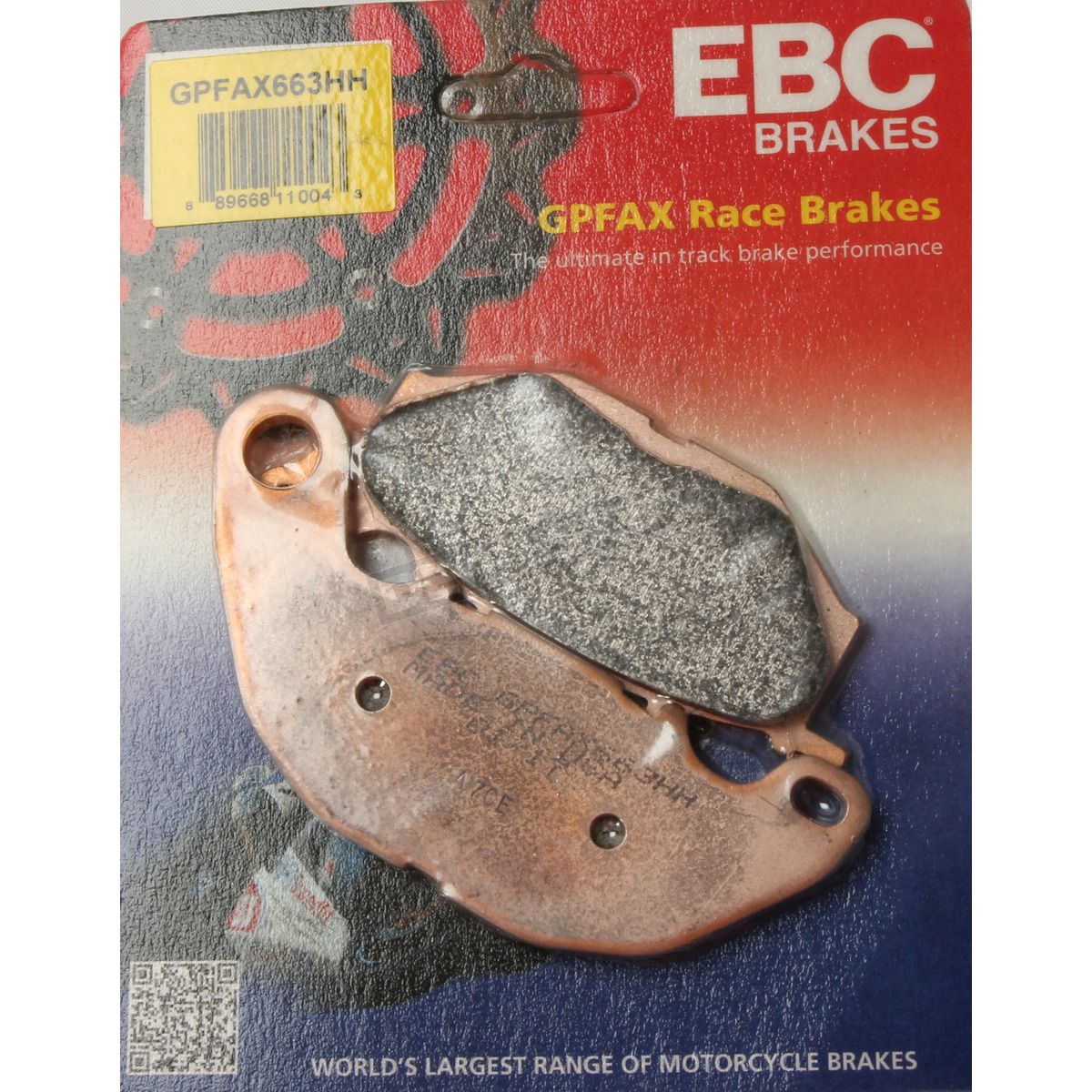 EBC Brakes GPFAX Sintered Road Race Brake Pads Front - GPFAX663HH EBC Brakes GPFAX Sintered Road Race Brake Pads Front - GPFAX663HH